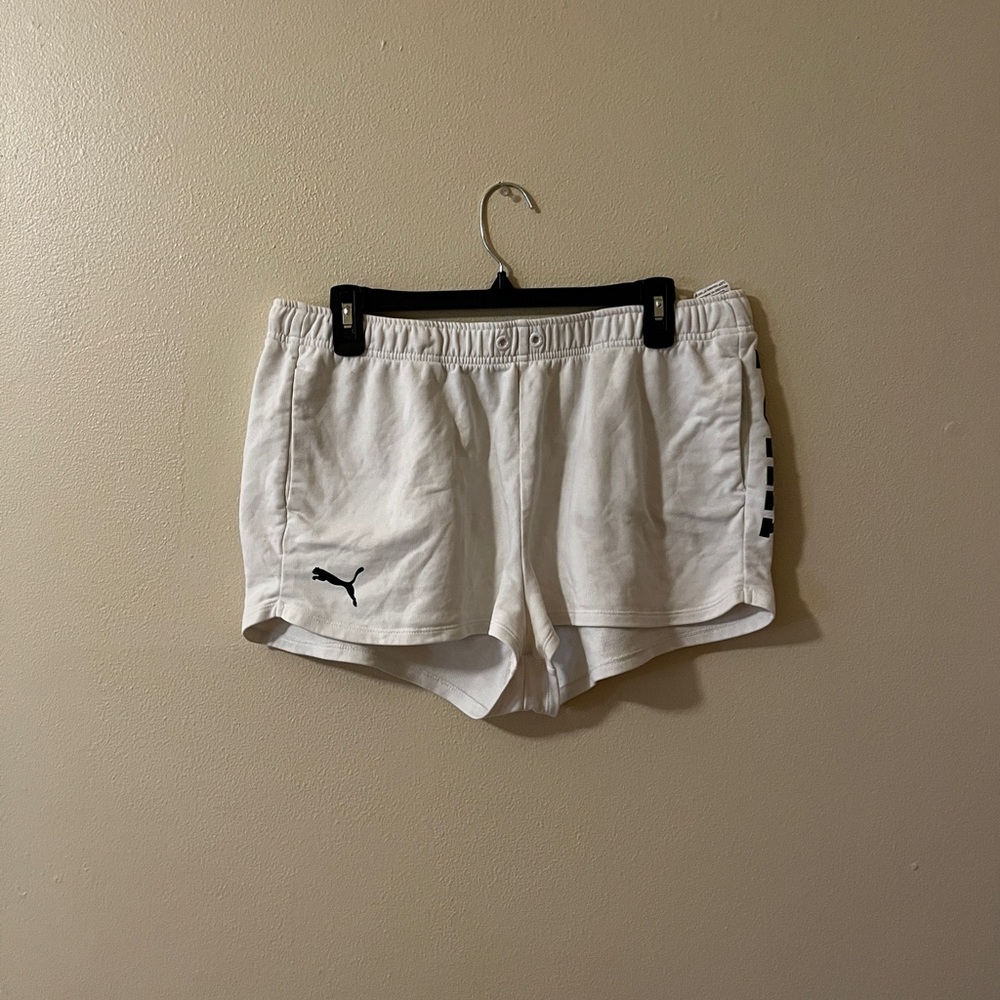 Puma Women's White Shorts